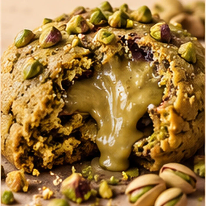 Cookie artisanal XXL Pistachio à la pistache et cœur fondant YS COOKIE