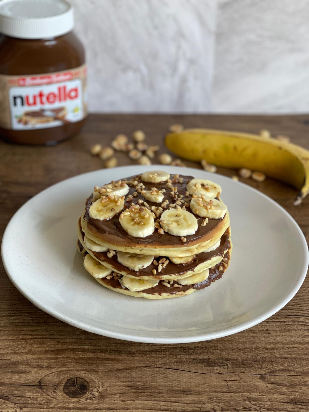 Pancakes Nutella banane YS COOKIE